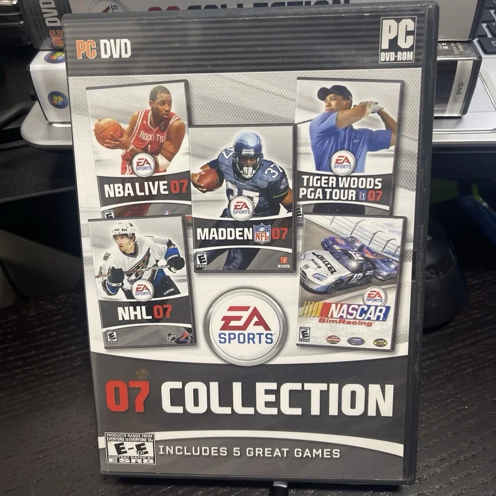 EA Sports 07 & 08 Collection PC Bundle + Sims 3 Black Ops Battlefield 8 Game Lot